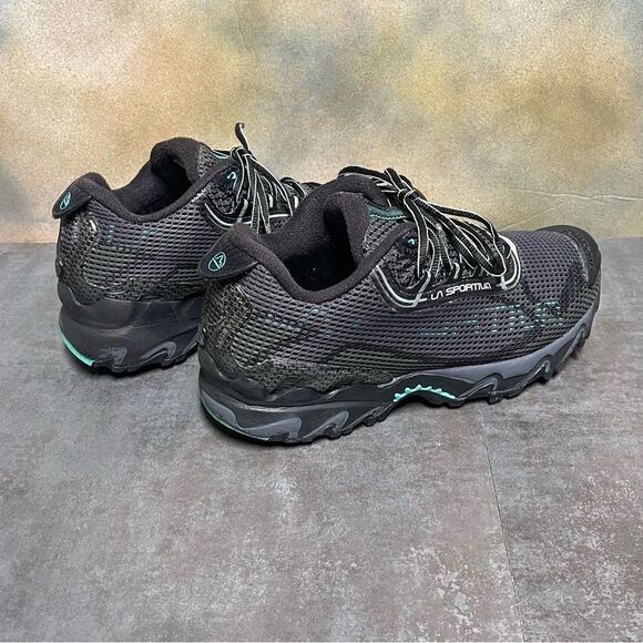 La Sportiva Wildcat 2.0 GTX Women's Running Shoes Charcoal/Aqua Size 7.5+ - Picture 8 of 16